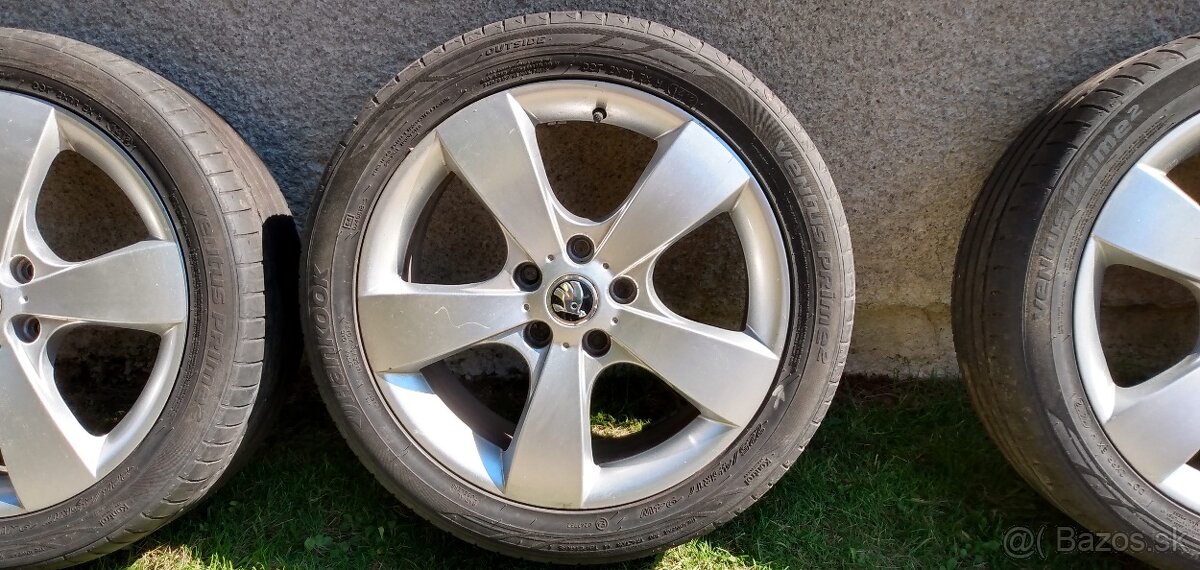 Originál disky na škodu 17" - 2