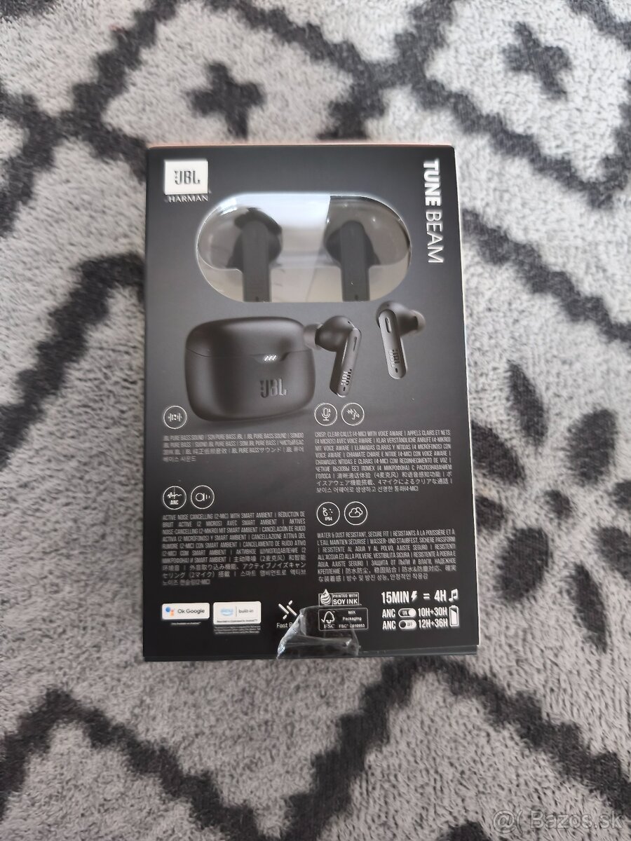 Predám slúchadlá JBL Tune Beam - 2