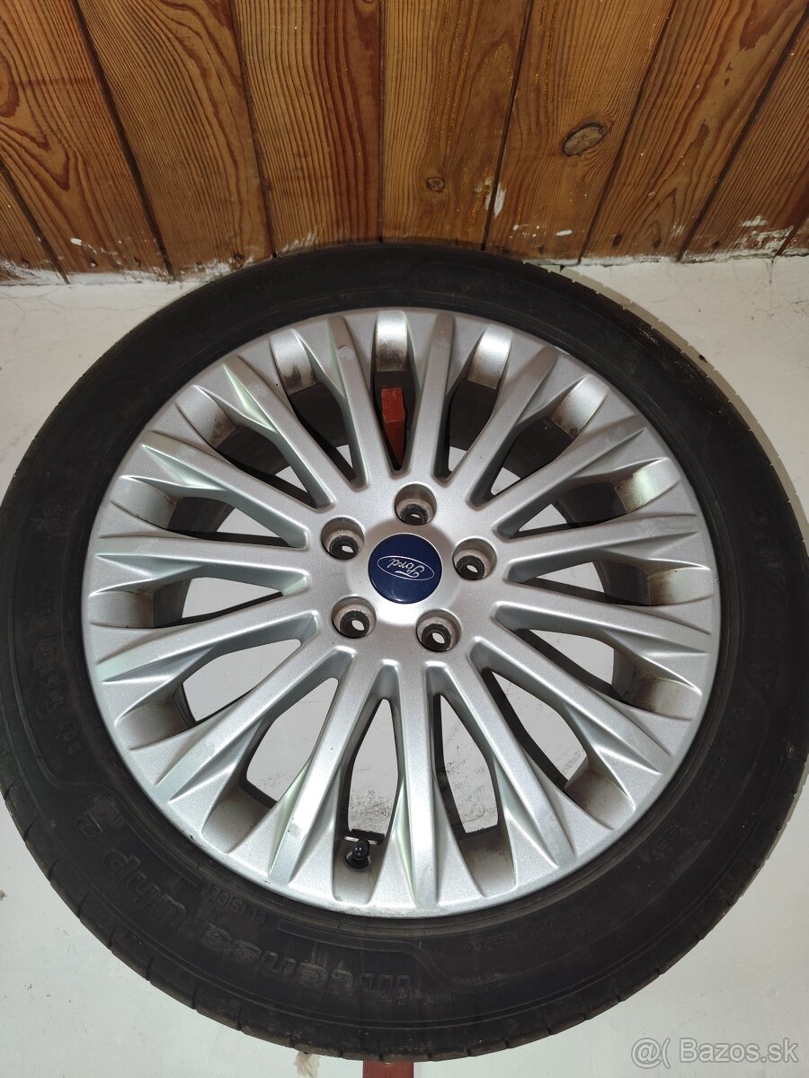 Predám originál disky Ford + pneumatiky R17 - 2