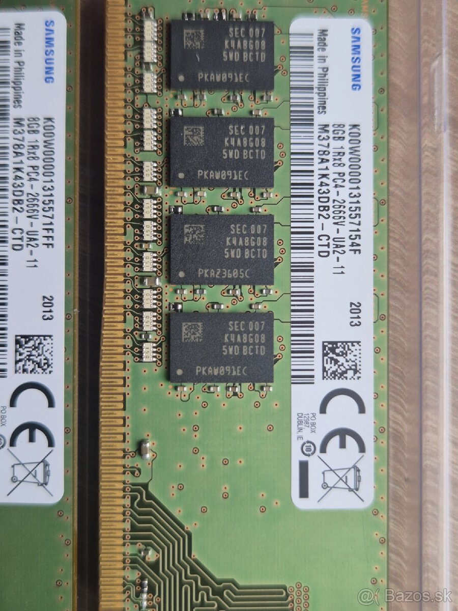RAM pamäť Samsung 8GB DDR4 - 2