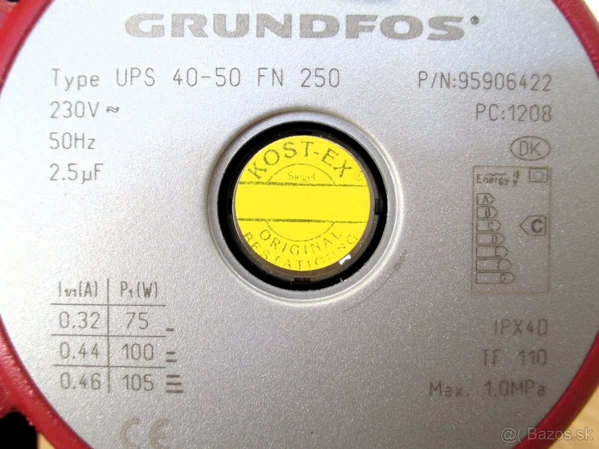 Čerpadlo Grundfos UPS 40-50 FB - 2
