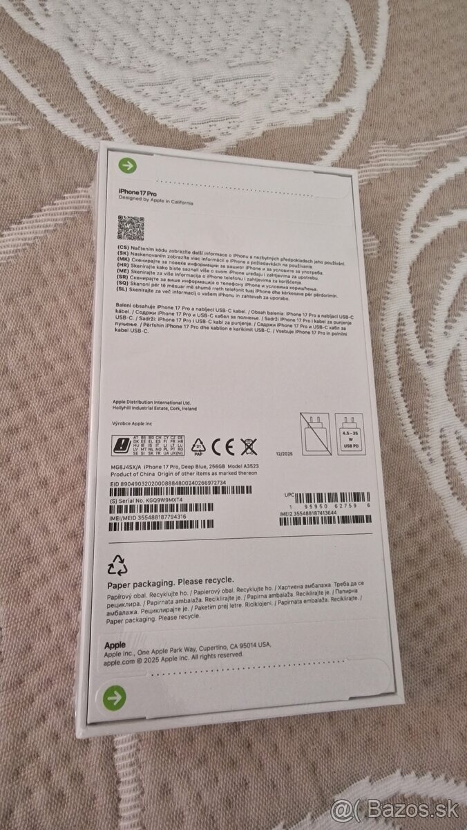 Apple iPhone 17 Pro 256GB deep blue - 2