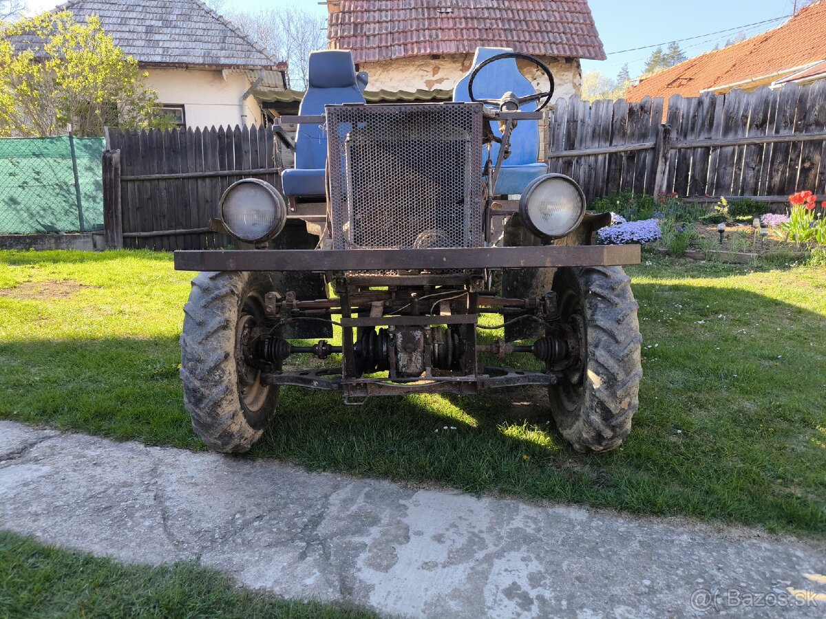 Malotraktor domácej výroby - 2