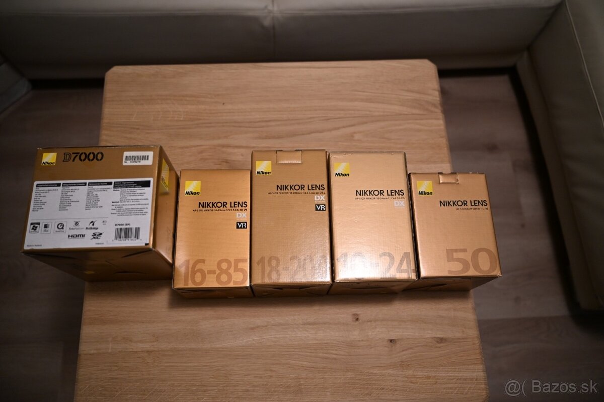 Nikon D7000 + objektívy - 2