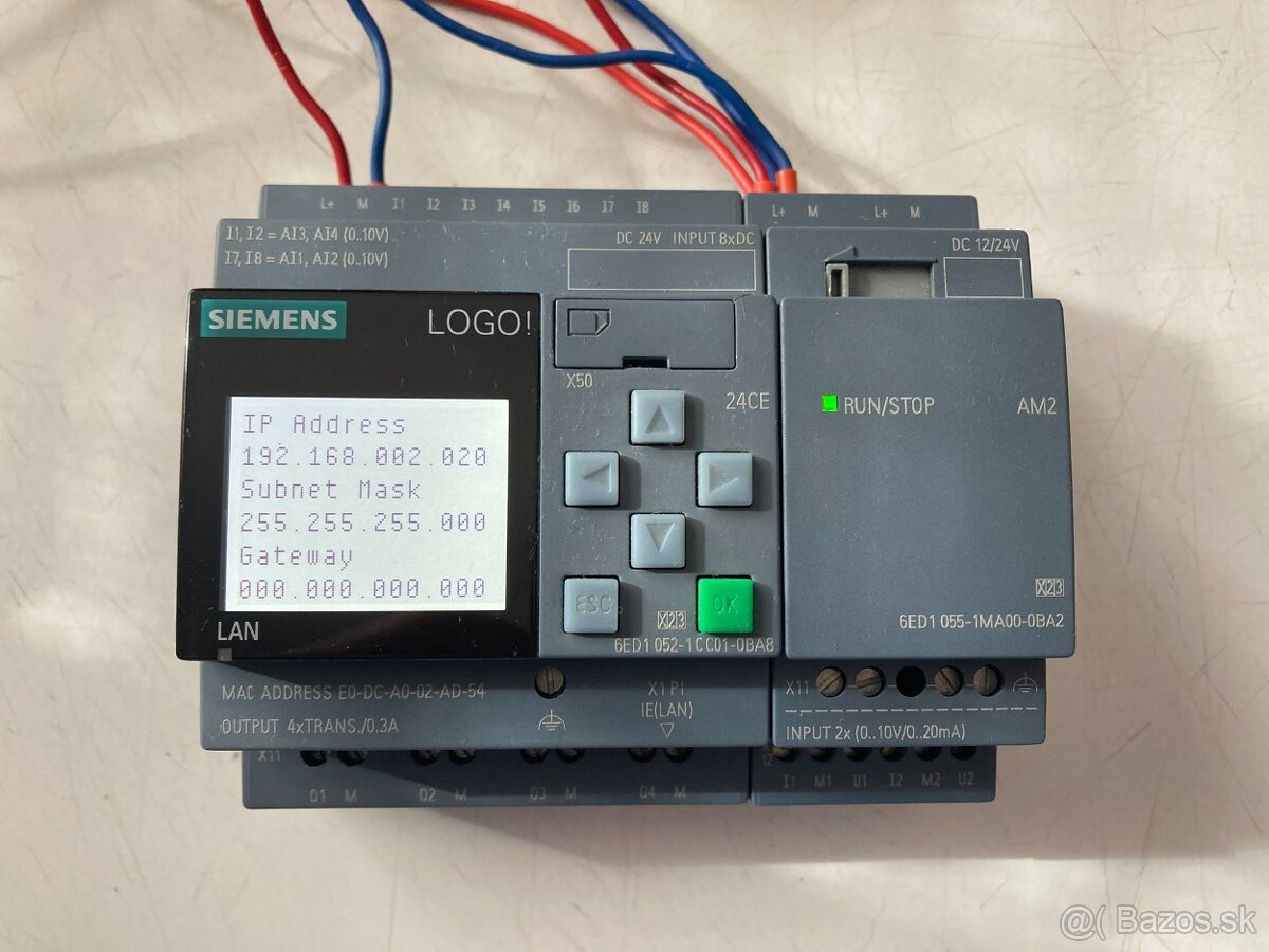 PLC Siemens Logo + analógová karta - 2