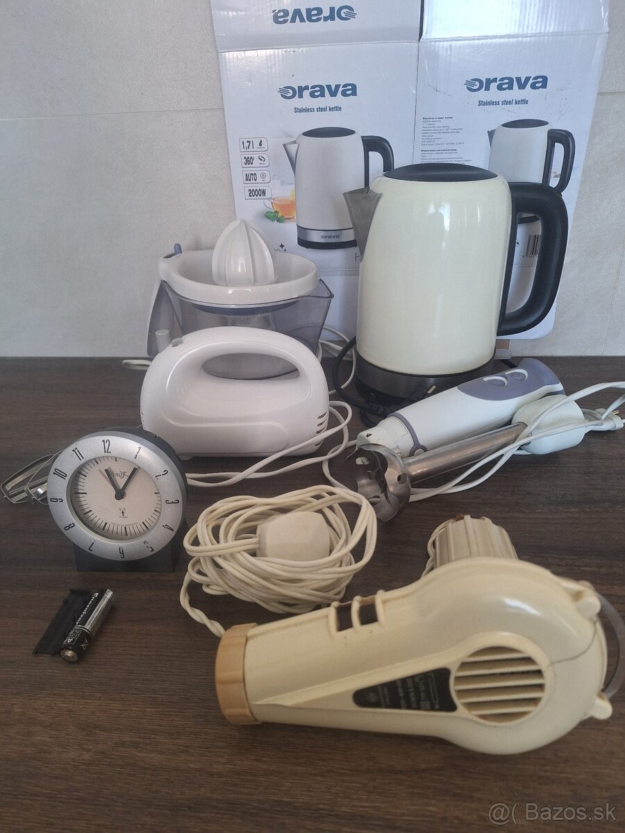 Elektrický pomocníci do kuchyne a bytu - 2