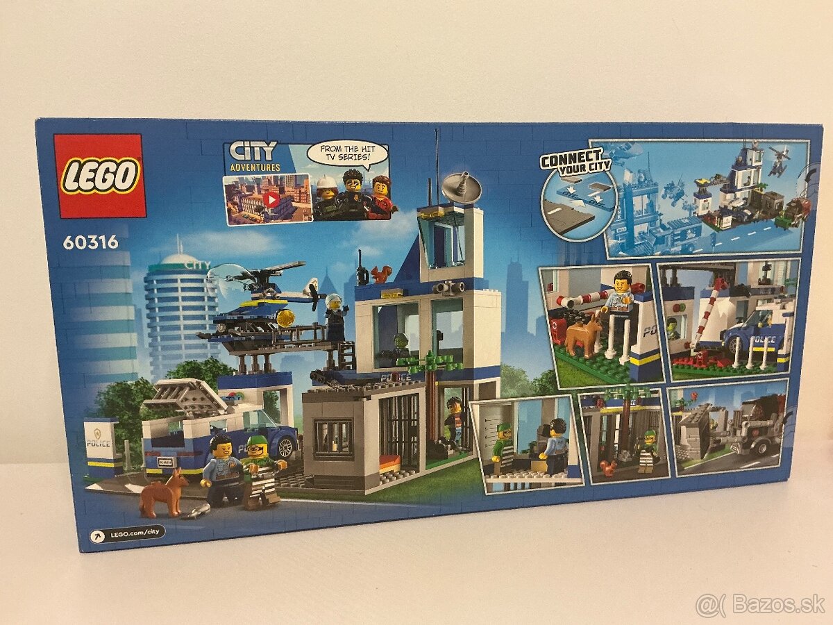 LEGO® City 60316 Policajná stanica - 2