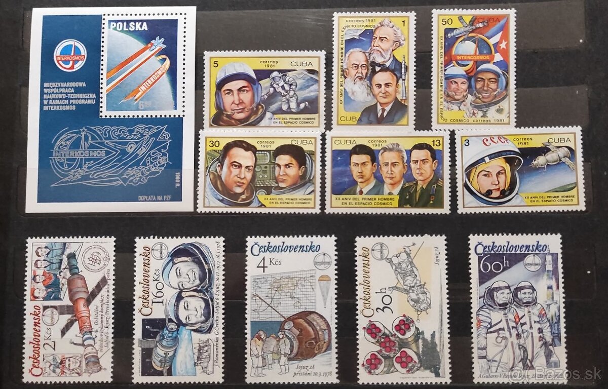 Známky kozmos - 2