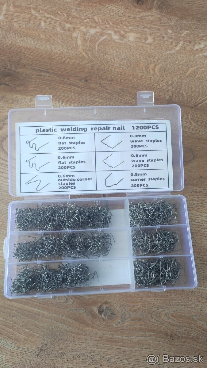 Zváračka plastov , náhradné spony - 2