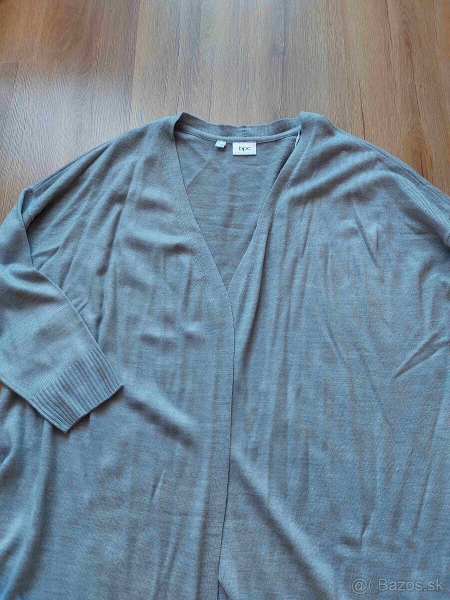 Kardigan šedý 44 damsky - 2