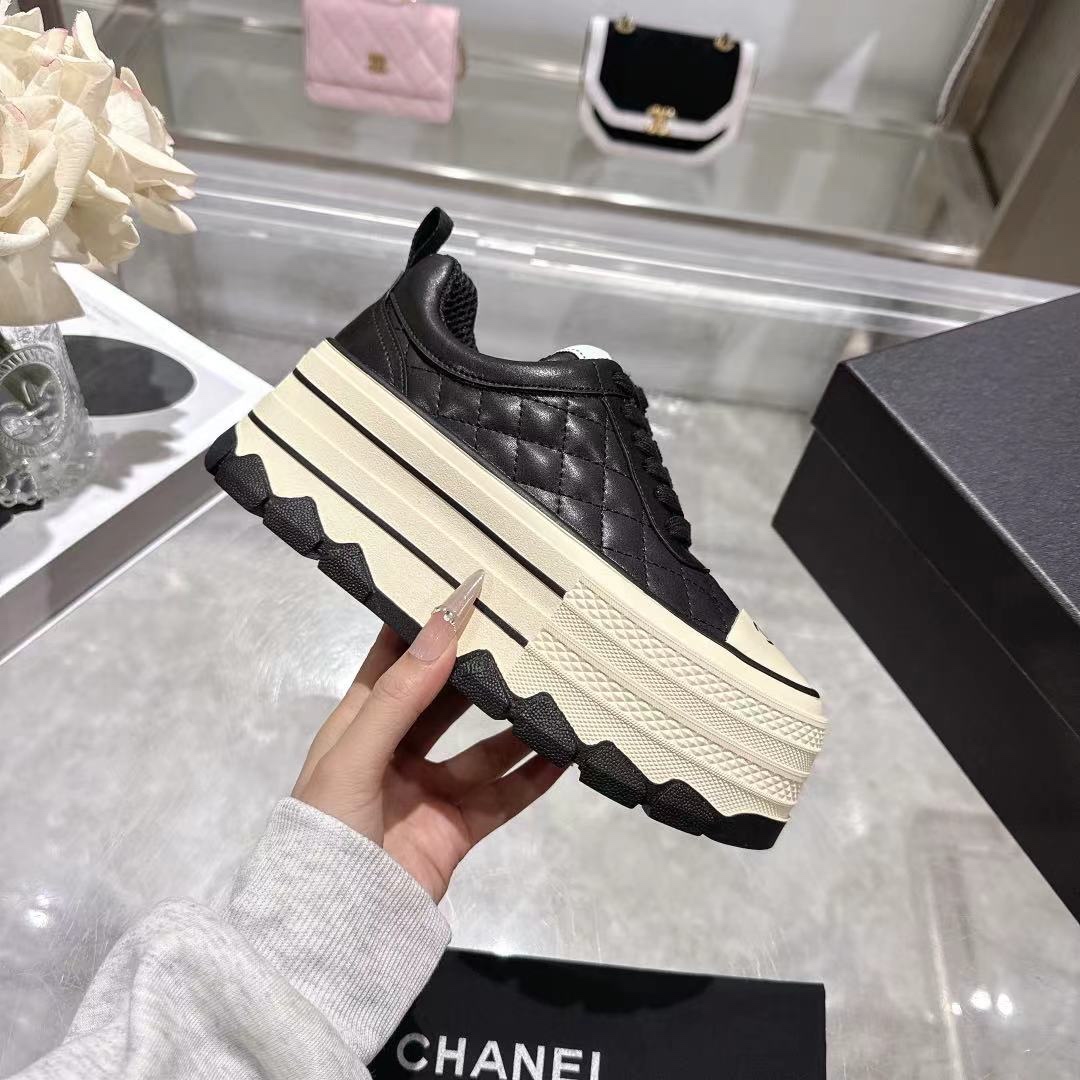 chanel cierne tenisky - 2