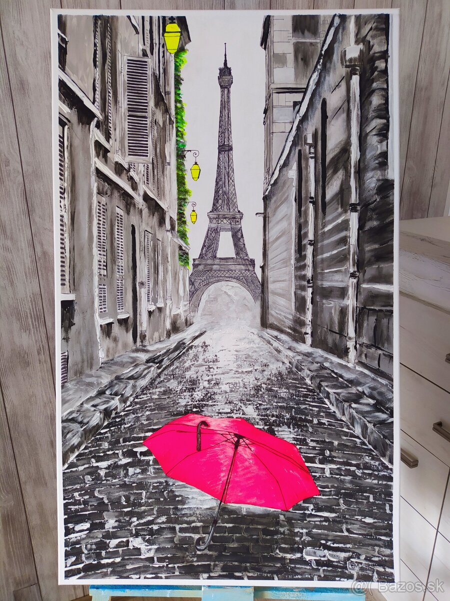 Paris Eiffel acryl handmade - 2