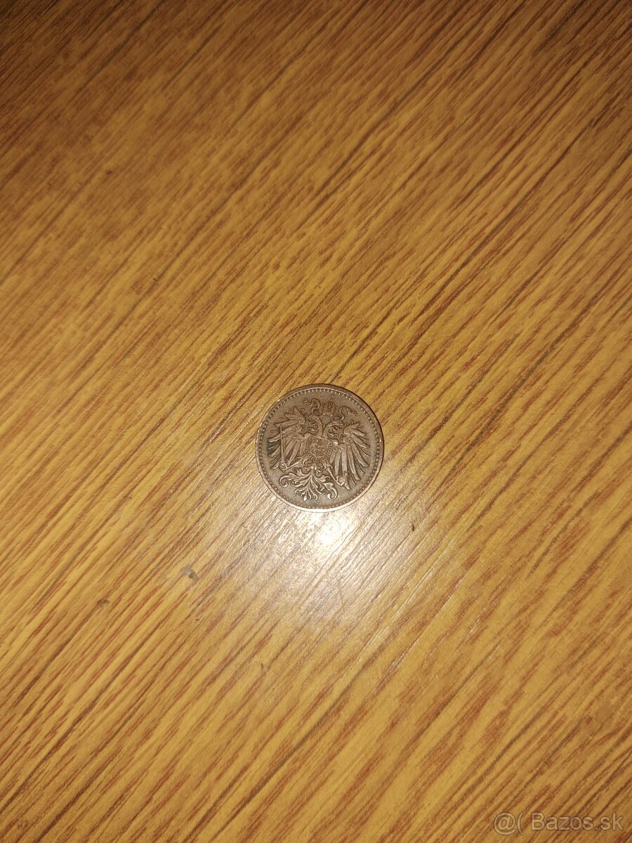 1 halier Rakúsko- Uhorsko - 2