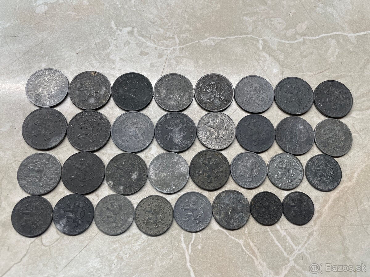 Mince protektorát Čechy a Morava - 2