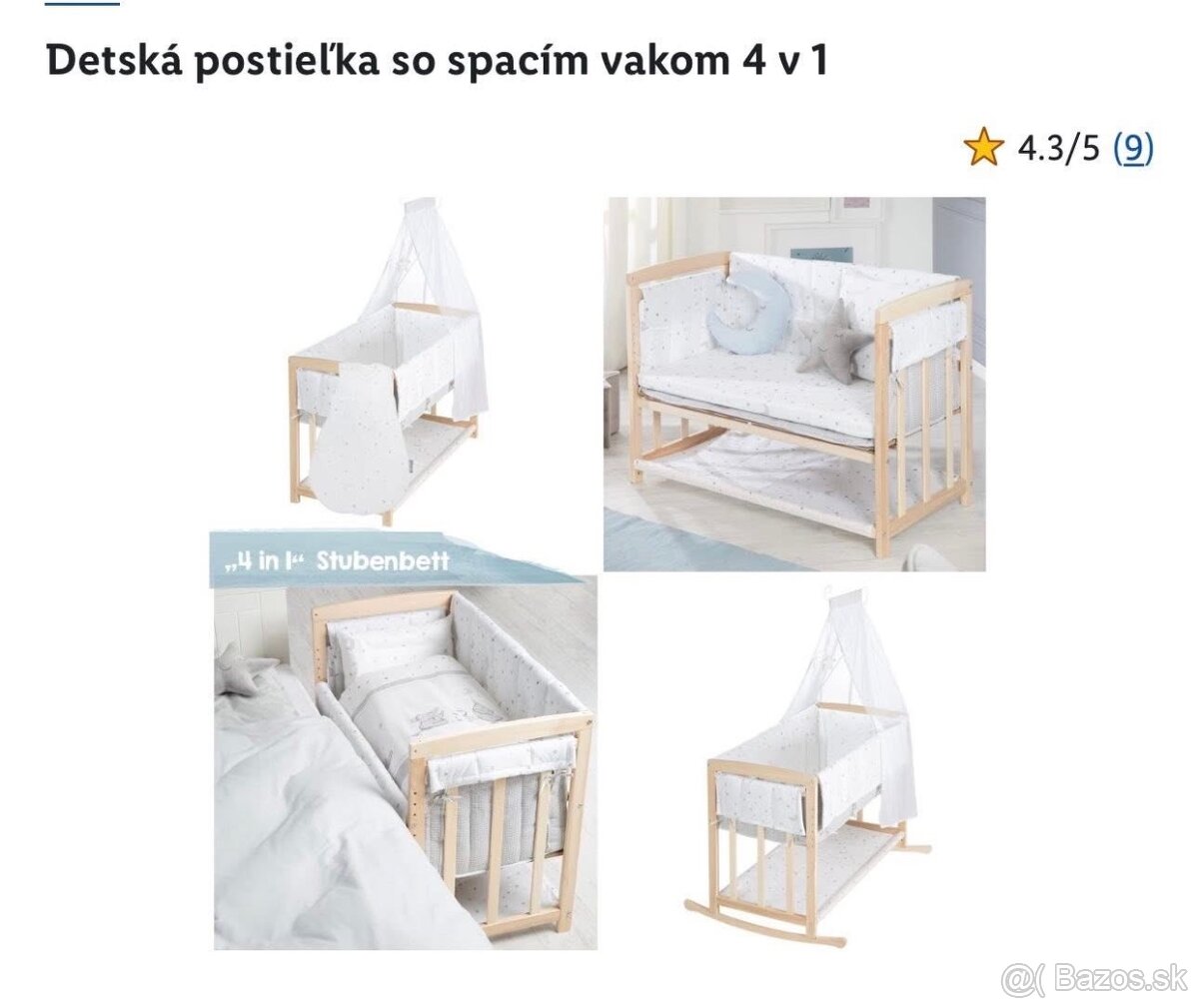 Detská postieľka - 2