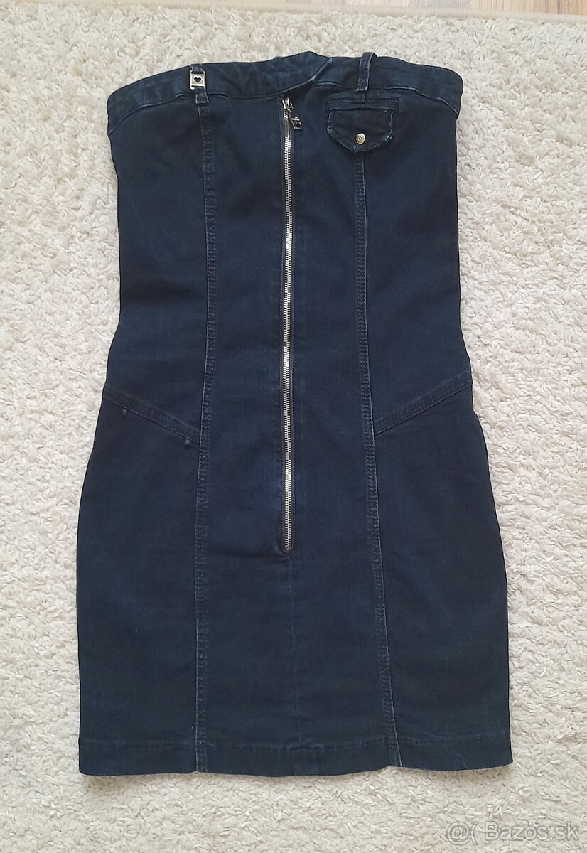 Riflové šaty MOSCHINO č.S - 2