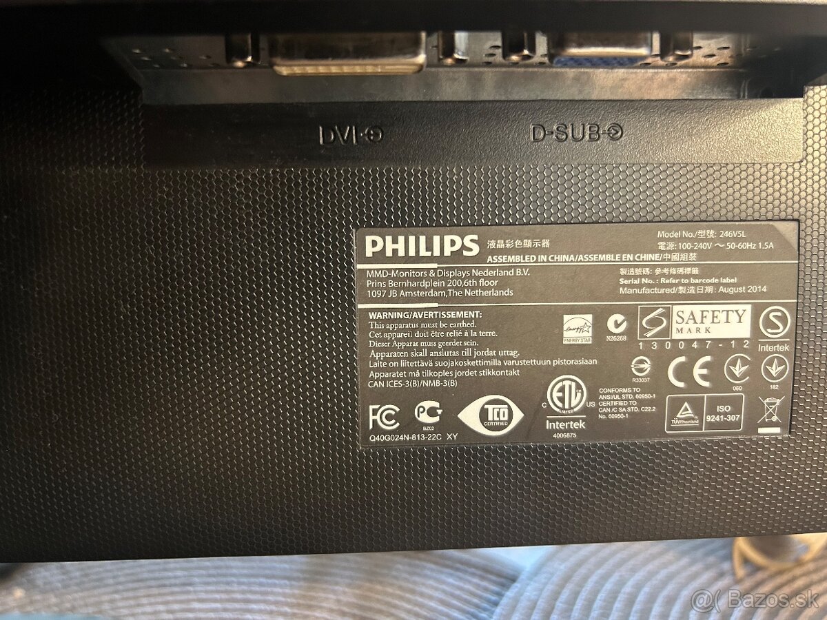 Predám 24” monitor Philips – Full HD - 2