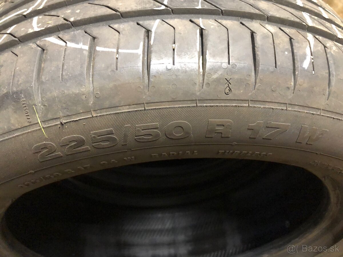 Letné pneumatiky Continental 225/50 R17 - 2
