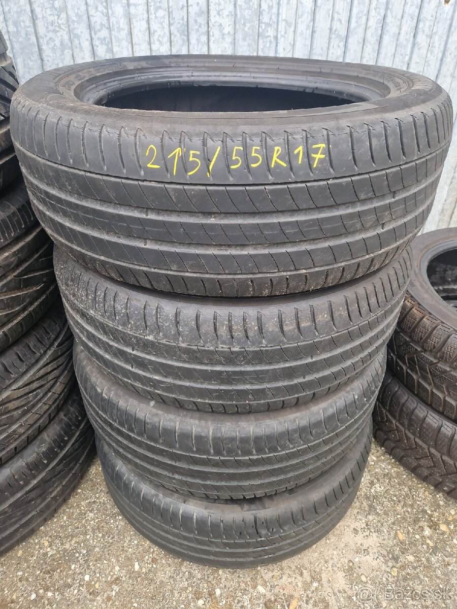 215/55 r17 letné - 2