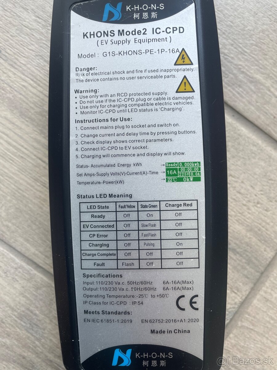 Nabíjačka na elektromobil,pluginhybrid - 2