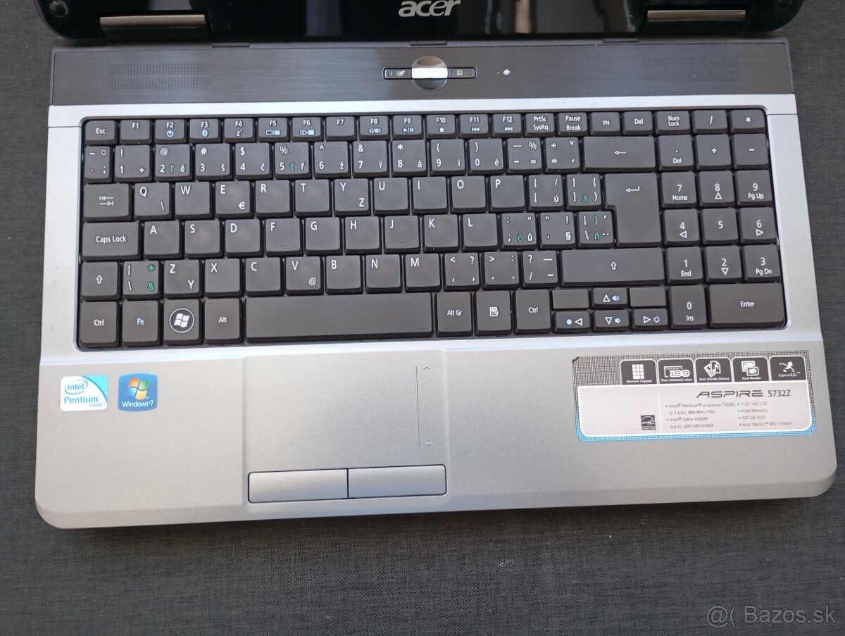 predám notebook Acer Aspire 5732Z , 4gb ram ,Win 7 - 2