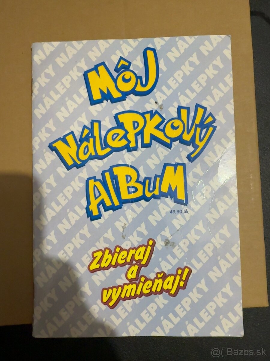 Album s pokemon nalepkami - 2