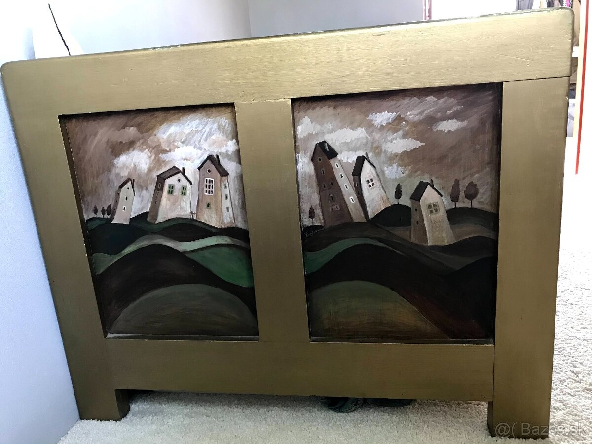 Starozitna postel 90x200cm - 2