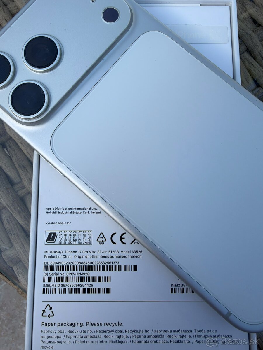 Iphone 17 PRO MAX 512GB Silver - 2
