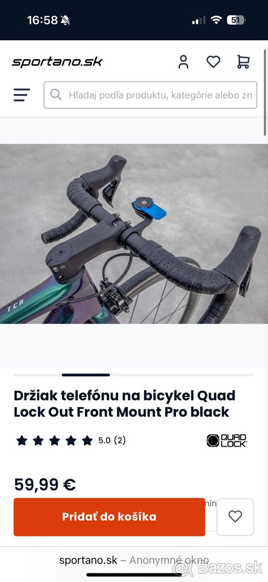 Quad Lock na bicykel alebo motorku - 2