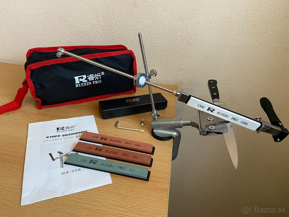 Ručná profi brúsna sada na nože + 4 brúsne kamene - 2