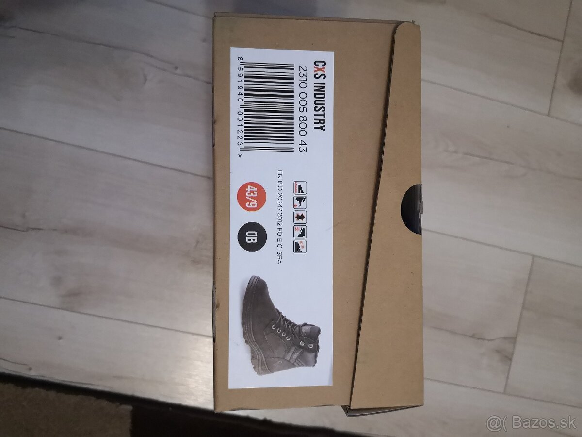 Zimná pracovná obuv - 2