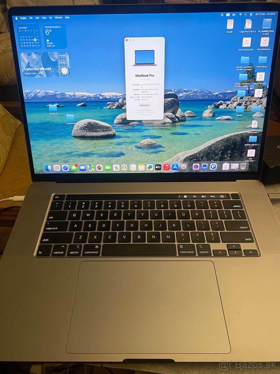 MacBook Pro 16 - 2019 (64gb Ram-1TB Ssd) - 2