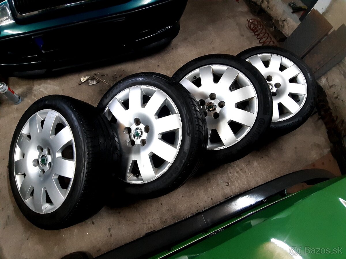 5x112 r17 skoda superb 1 - 2