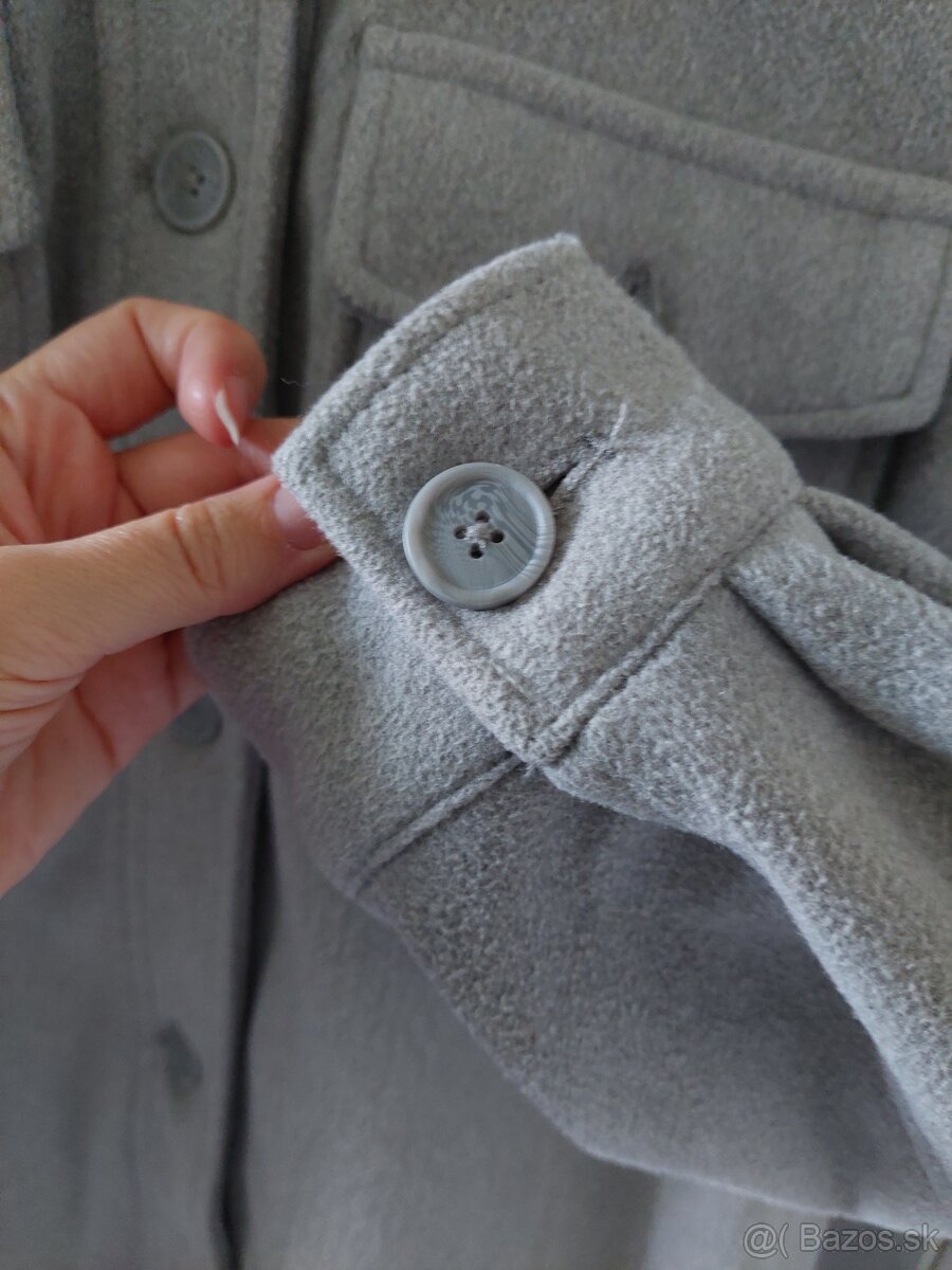 Oversize / tehotensky kabatik shaket - 2