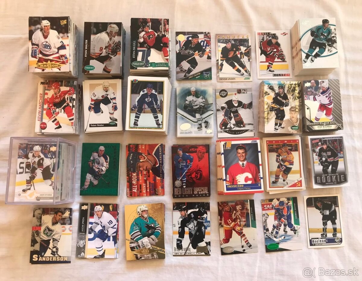 Predám hokejové kartičky brankárov z rôznych sérií - 2