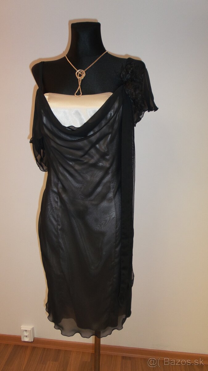 Nové čierne koktejlky, veľ. 38 - 2