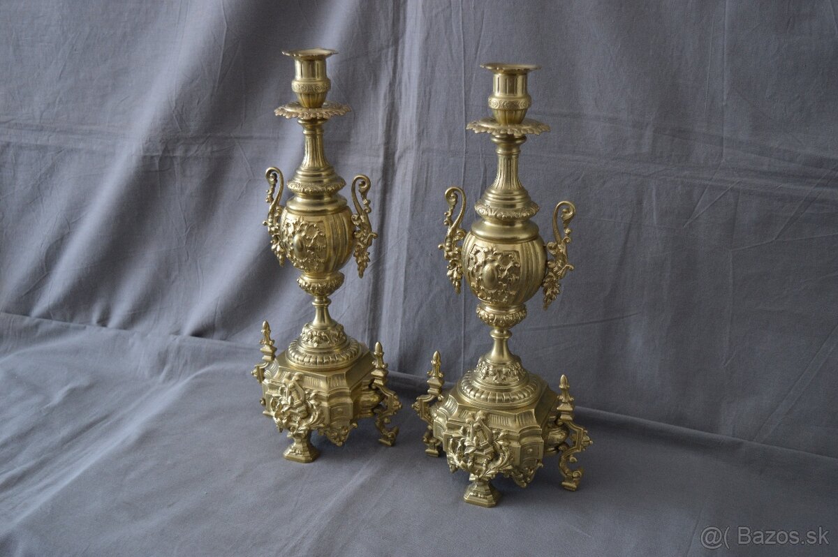Mosadzné svietniky - 2