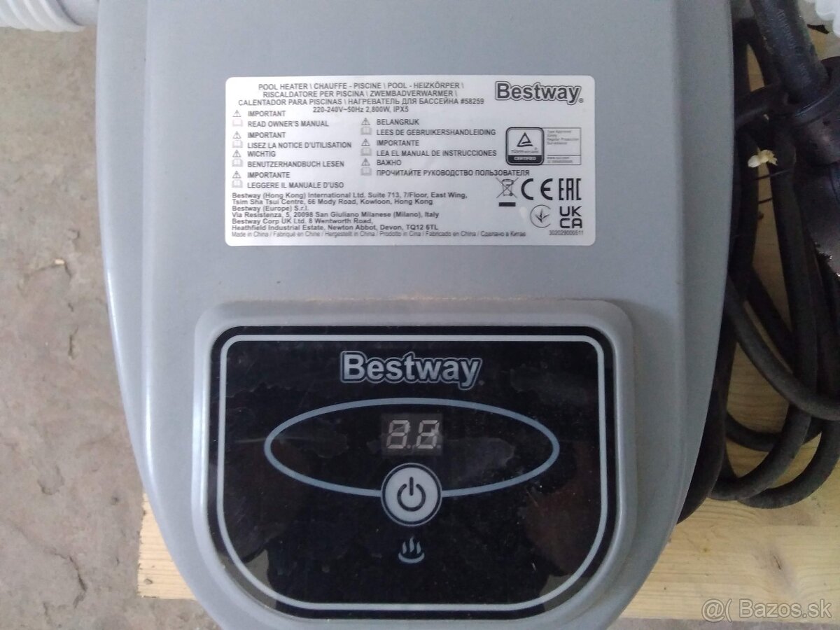 Predám ohrev bazéna džakuzy - 2