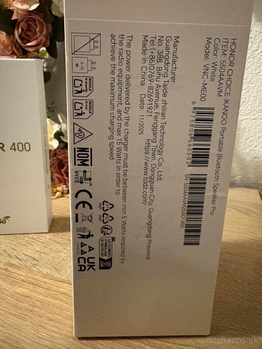 Honor 400lite +reproduktor - 2