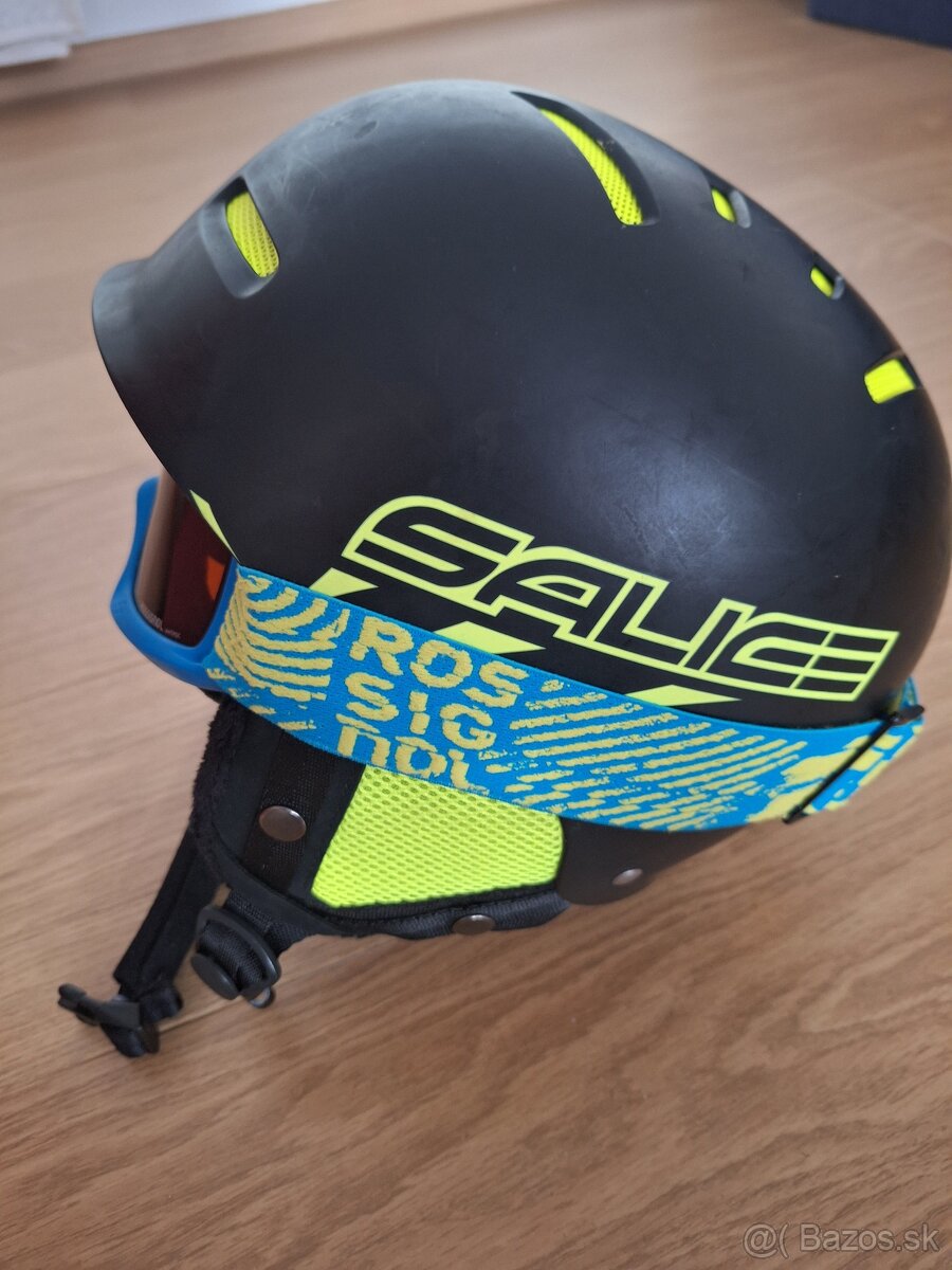 Lyžiarska prilba s okuliarmi - 2