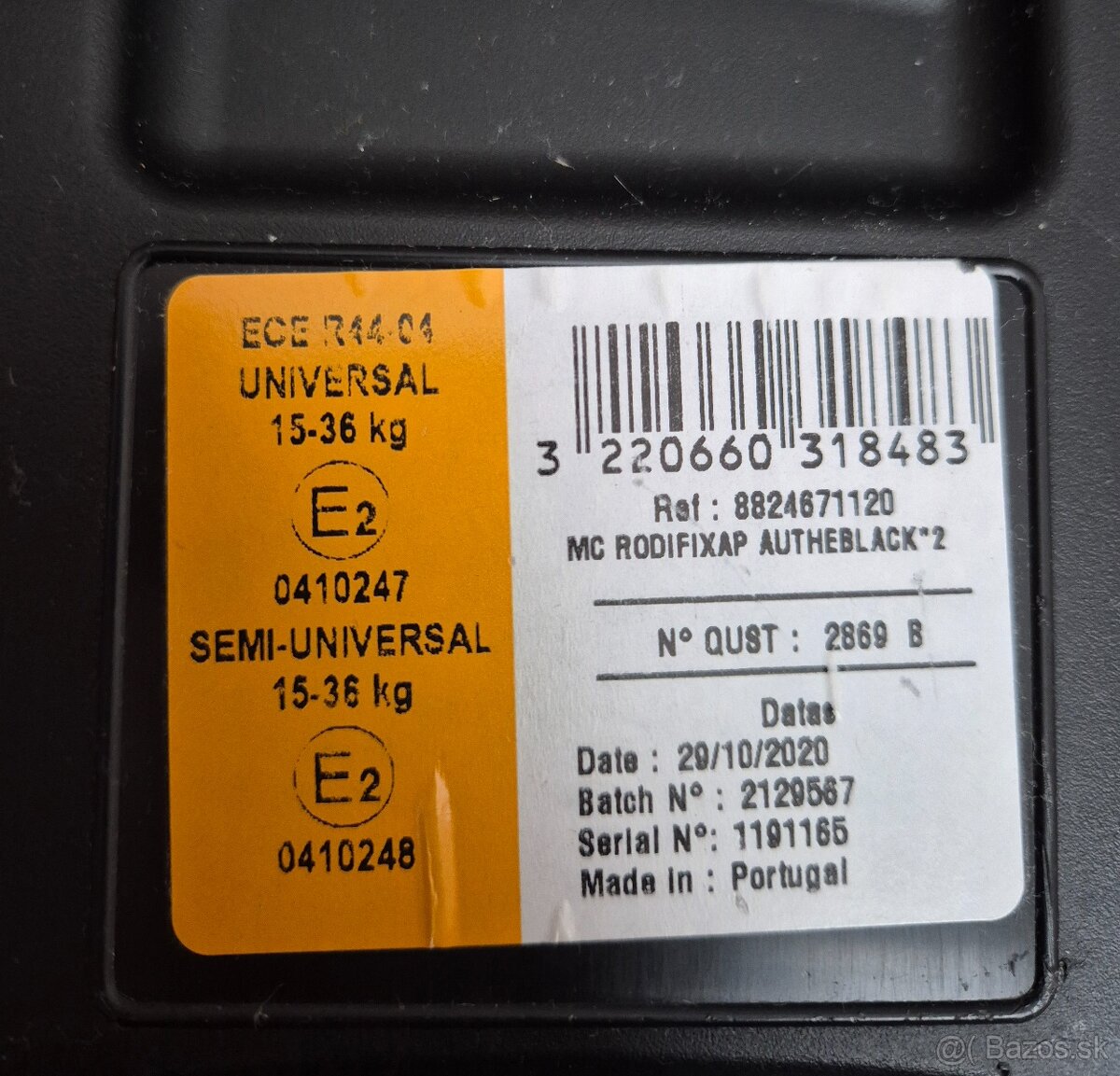 Maxi-Cosy 15-36kg - 2