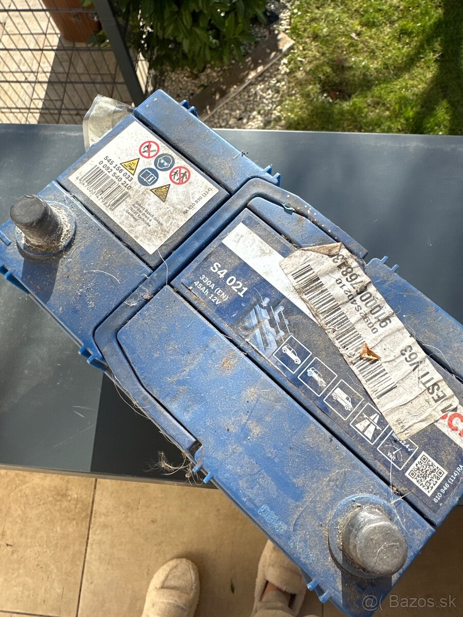 Autobatéria 12V 45Ah – nefunkčná - 2