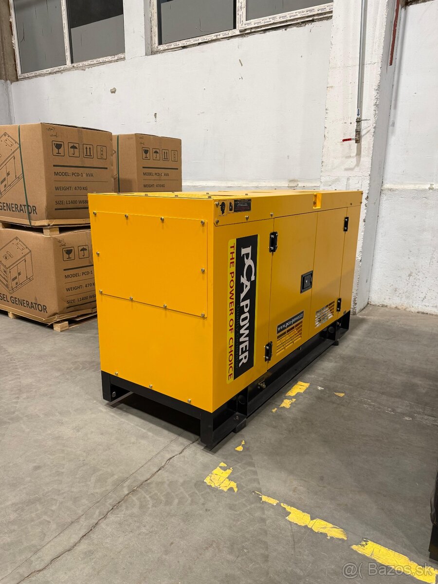 Naftová elektrocentrála PCA POWER 35 kVA s ATS. - 2