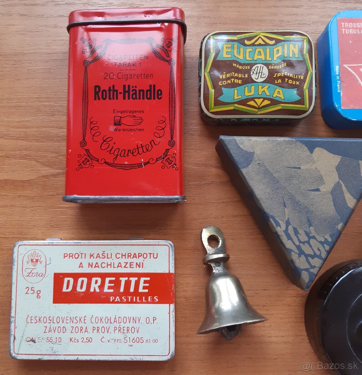 Stare krabicky aj CSSR, zvoncek, drobnosti - 2