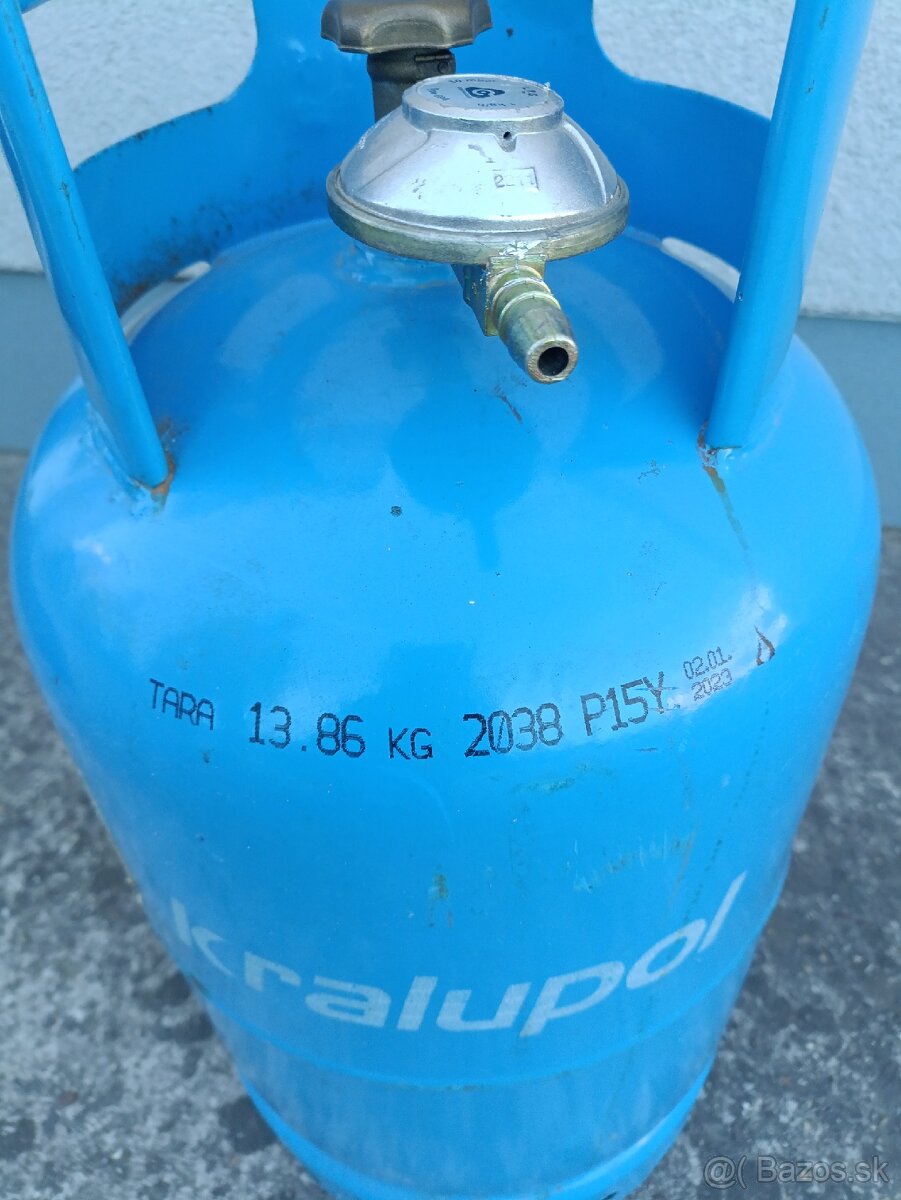 Predám plynovú fľašu 10 kg - 2