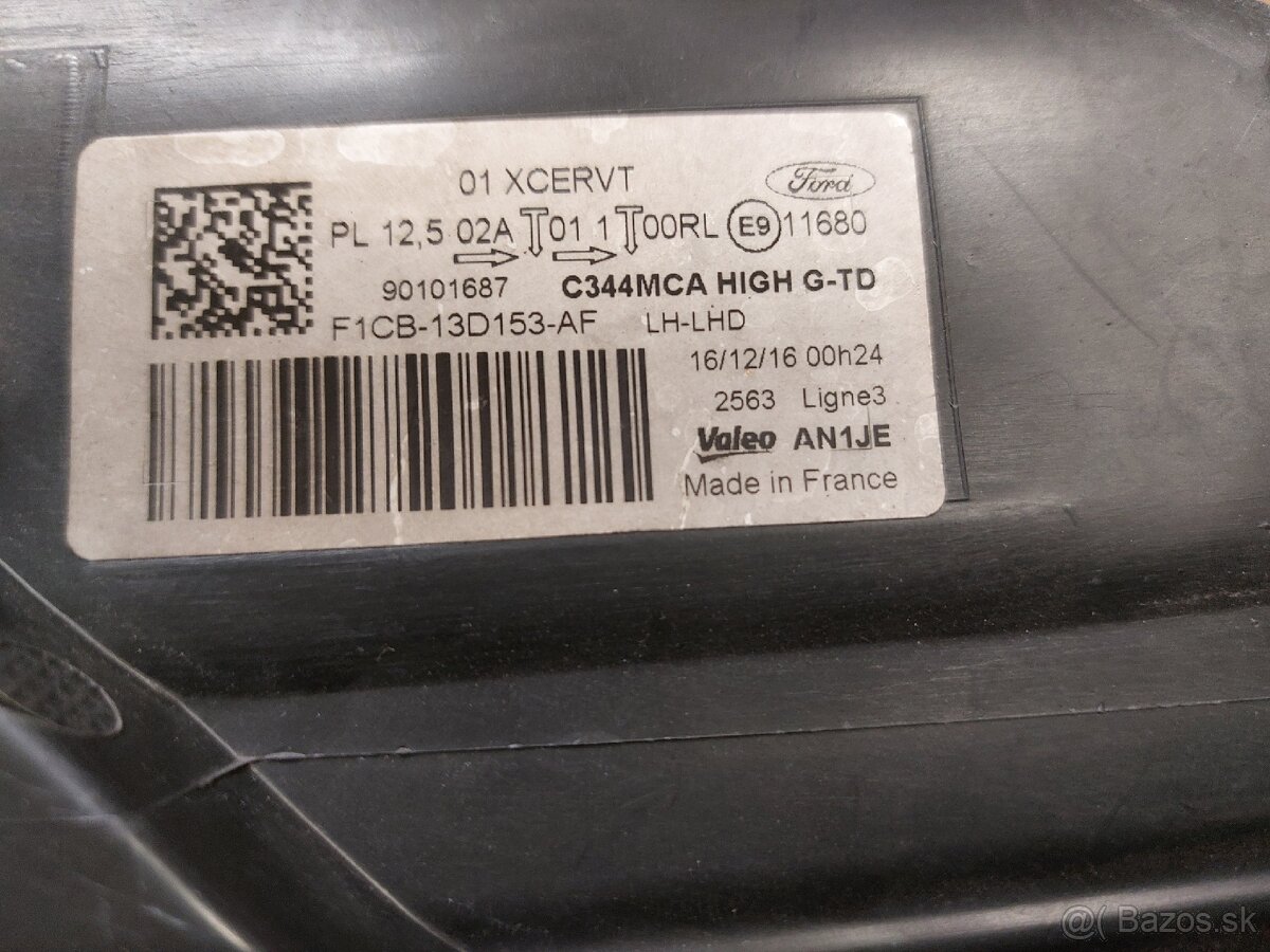 Predné ľave svetlo Ford C-Max 2015 - 2