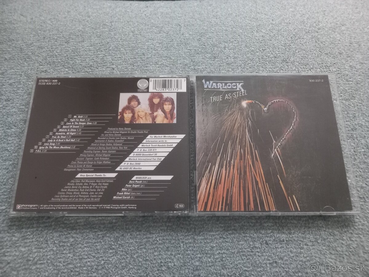 CD WARLOCK True At Steel - 2
