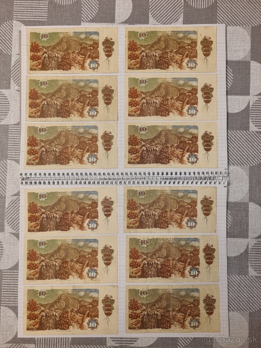 10 KČS rok 1986 - 2