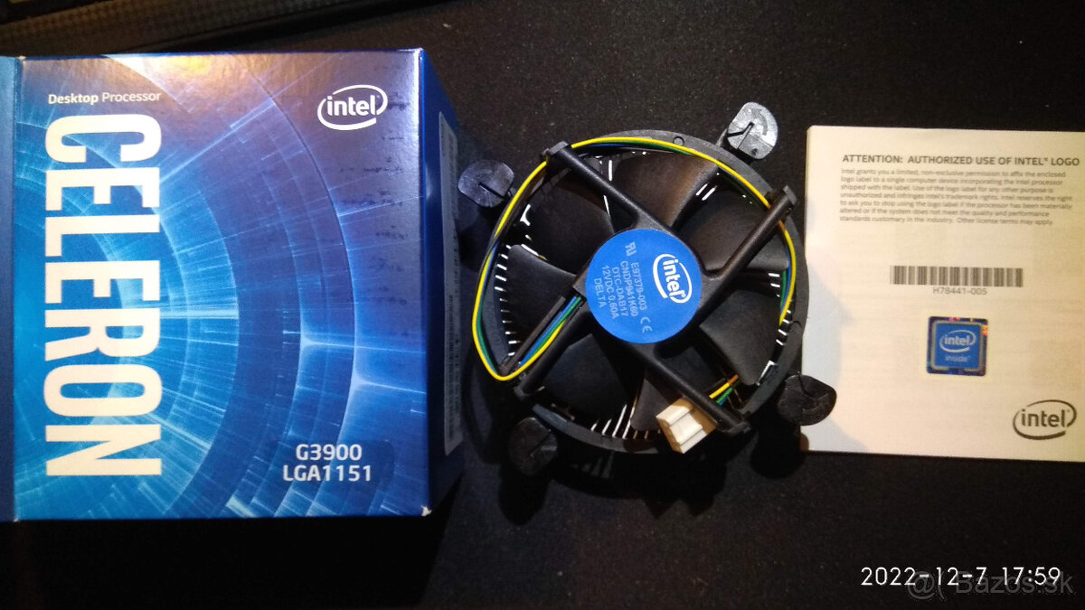 cooler cpu intel; ventilator - 2