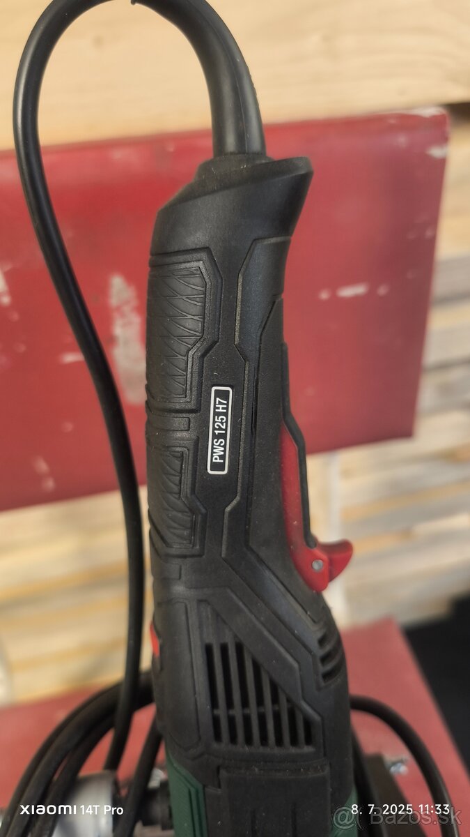 Parkside PWS 125 H7 uhlová brúska - 2